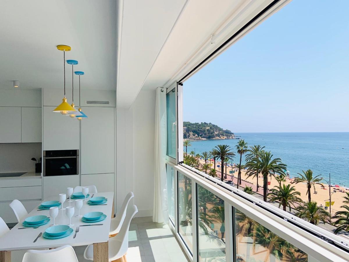 Seafront New Apartment Boutique Lloret de Mar Bagian luar foto